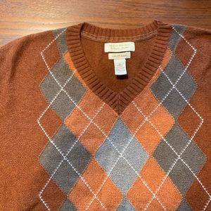 Banana Republic XL sweater, cotton/cashmere blend, rush color
